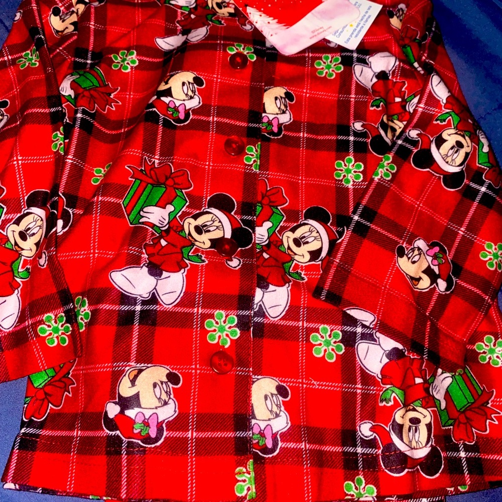 **NWT** Mickey Mouse Holiday Pajamas 🥰💖 - Picture 1 of 7